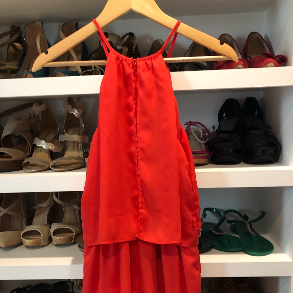 Flying tomato Red Orange romper with Aztec design - Picture 4 of 5